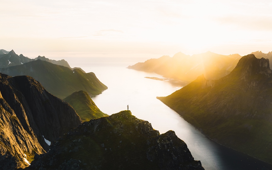 Sebastian Lehrke: Norwegen - Unterwegs Richtung Mitternachtssonne / Grenzgang