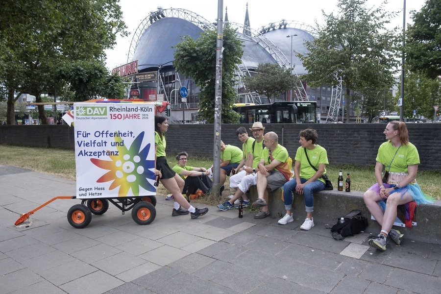 Cologne Pride 2026 / Foto: DAV Rheinland-K%C3%B6ln/Simone Szymanski